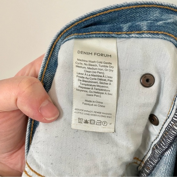 Denim Forum Light Blue Boyfriend Jeans - Picture 11 of 12